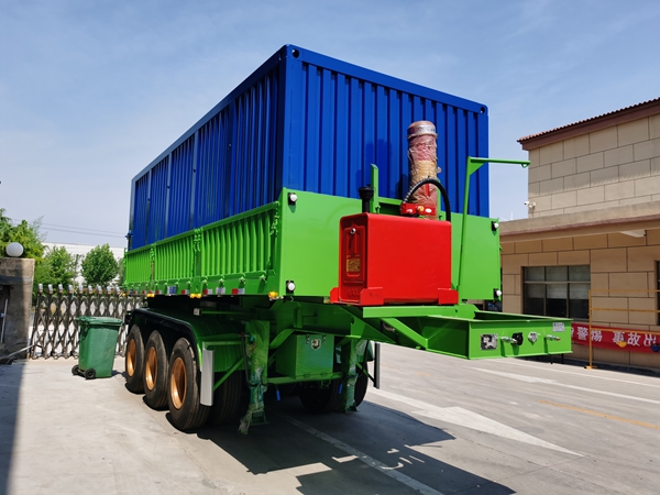 20尺集装箱后翻自卸车厂家